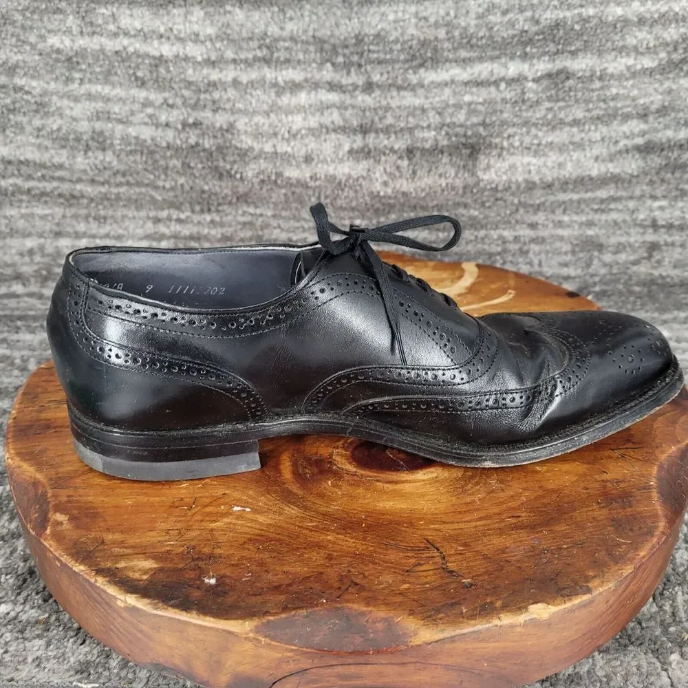 Sebago Vintage Roamers Dover Oxford Black Leather Dress Shoes w/Box Mens Size 11